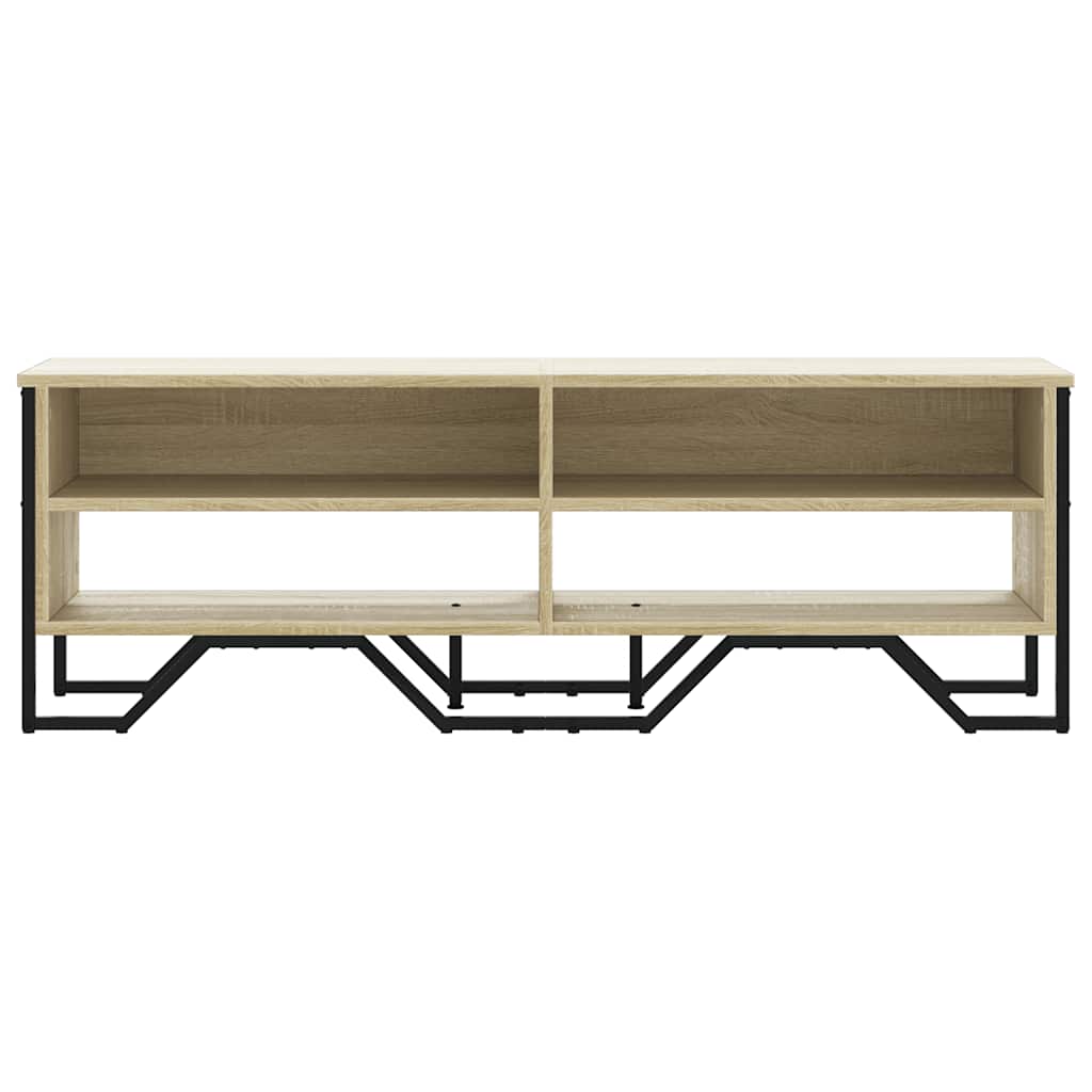 Meuble TV chêne sonoma 122x34x41 cm bois d'ingénierie - XIOS