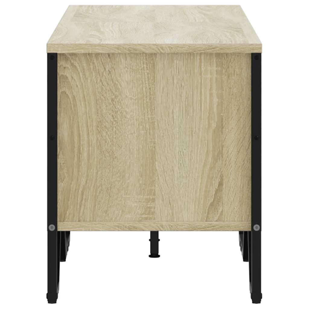 Meuble TV chêne sonoma 122x34x41 cm bois d'ingénierie - XIOS
