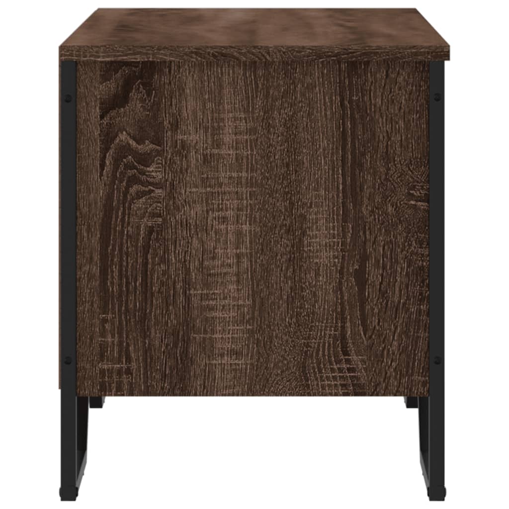 Armoire à chaussures chêne marron 90x38x45,5 cm bois ingénierie - XIOS