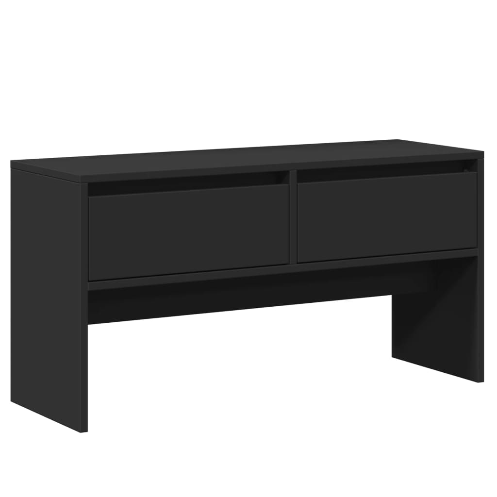 Ensemble de meubles de couloir 4 pcs noir bois d'ingénierie - XIOS