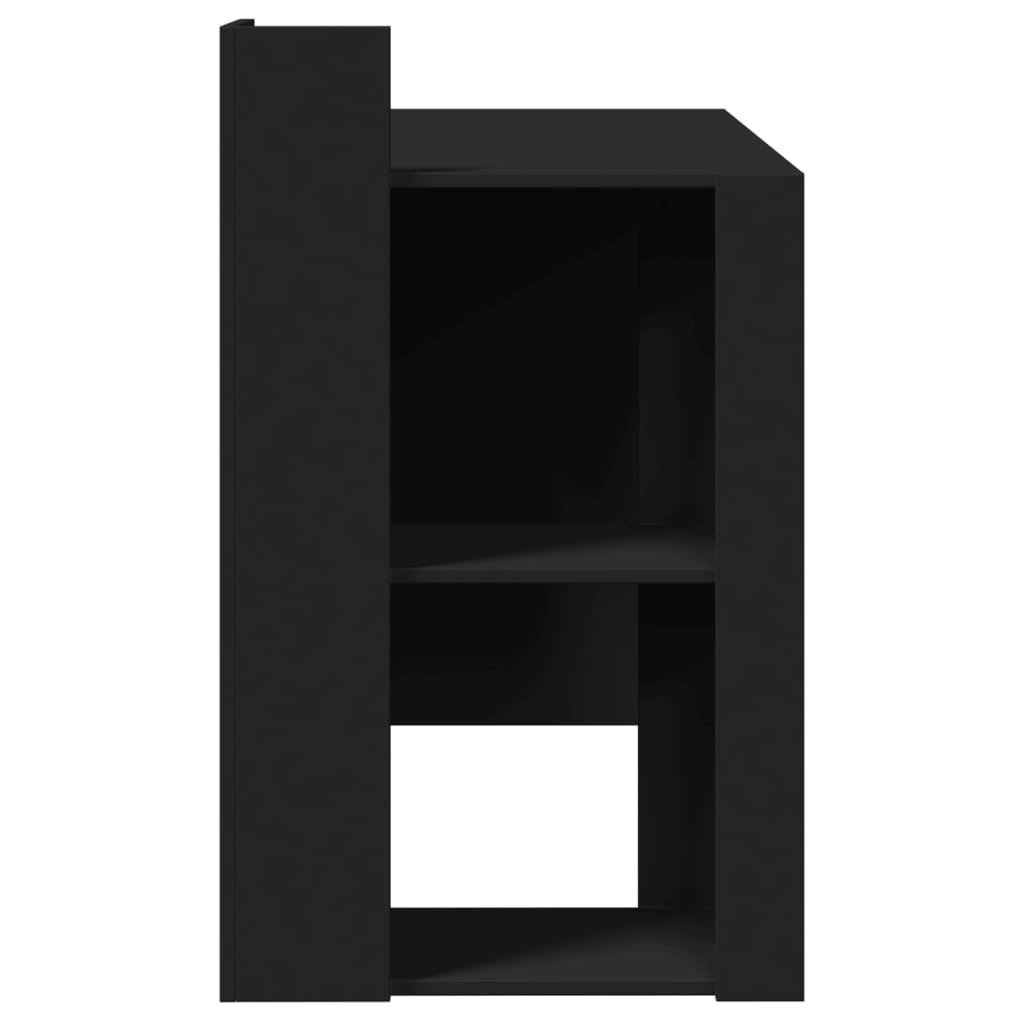Bureau noir 103,5x56,5x94 cm bois d'ingénierie - XIOS