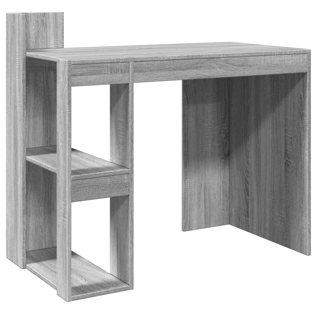 Bureau sonoma gris 103,5x56,5x94 cm bois d'ingénierie - XIOS