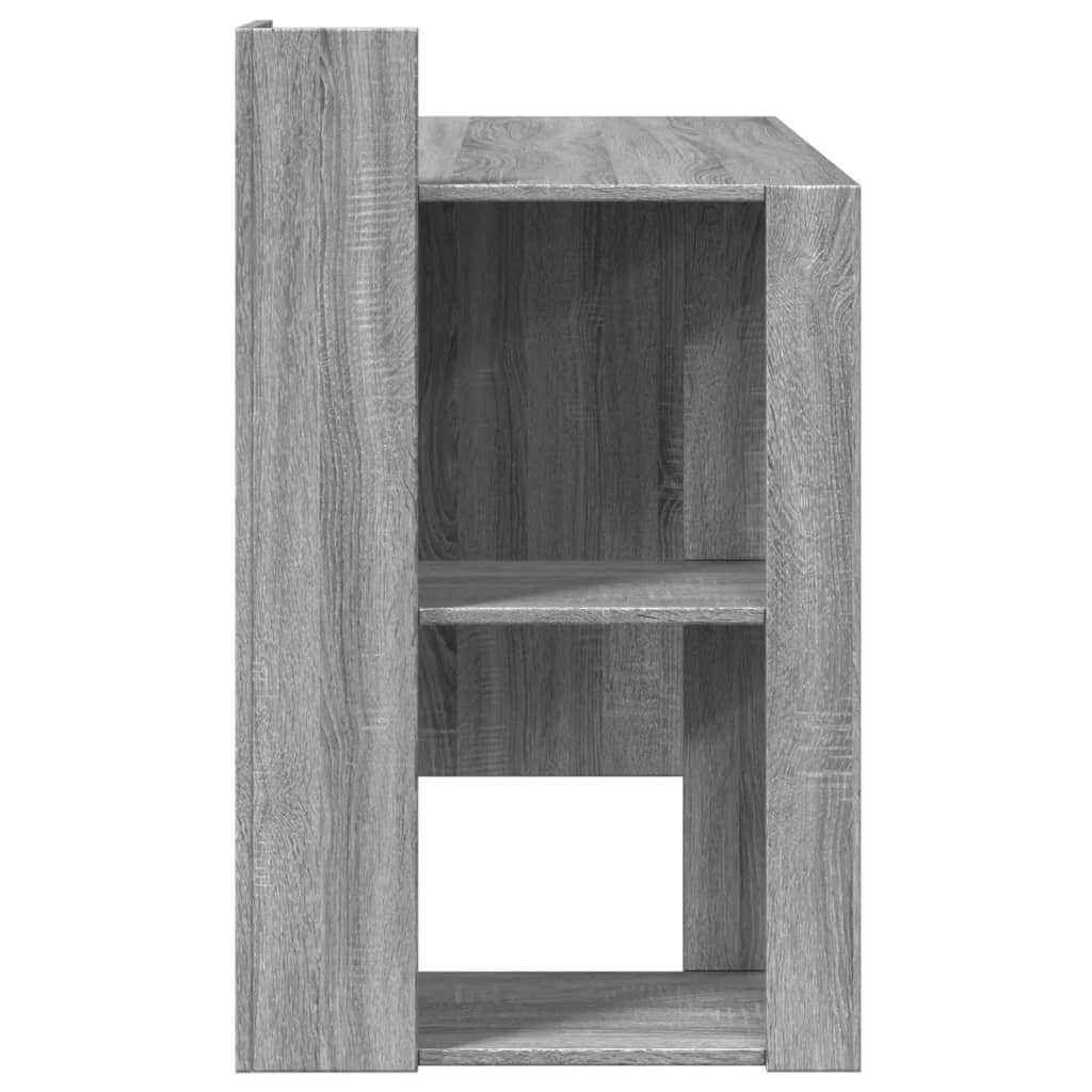 Bureau sonoma gris 103,5x56,5x94 cm bois d'ingénierie - XIOS