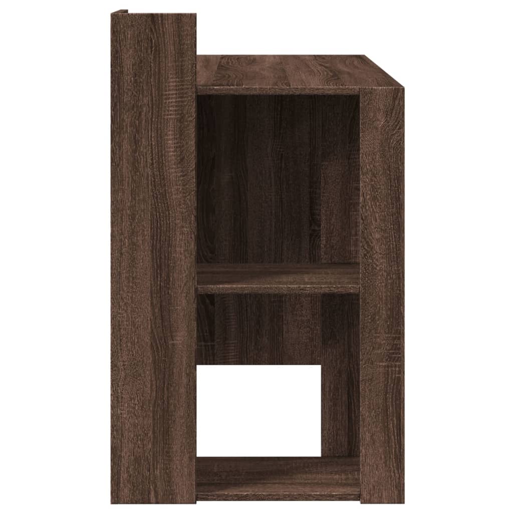 Bureau chêne marron 103,5x56,5x94 cm bois d'ingénierie - XIOS