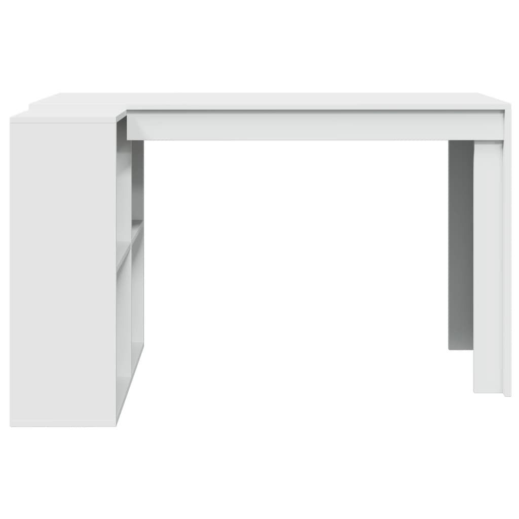 Bureau blanc 123,5x73,5x75 cm bois d'ingénierie - XIOS