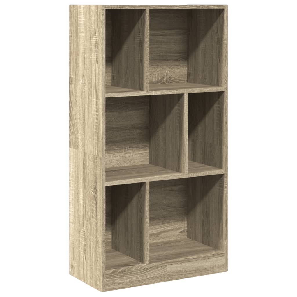 Bibliothèque chêne sonoma 57x28,5x107,5 cm bois d'ingénierie - XIOS