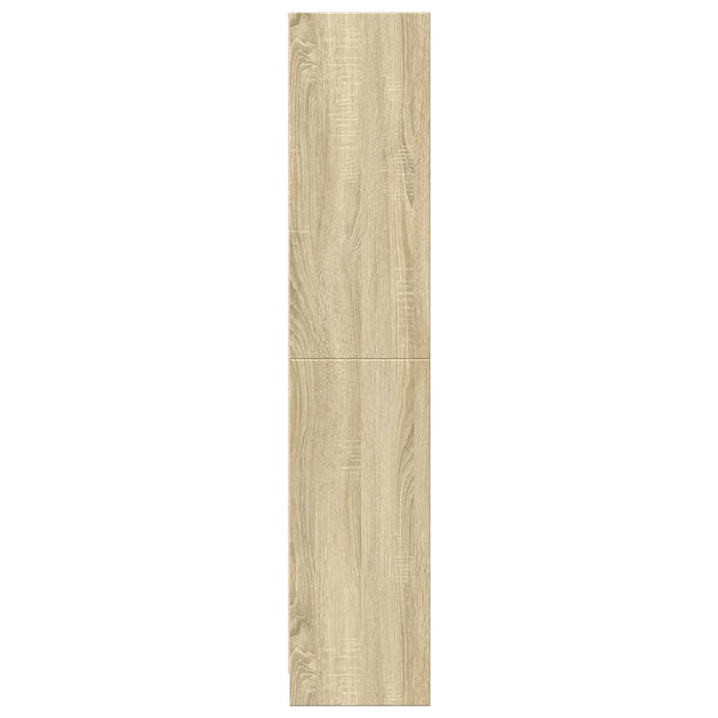 Bibliothèque chêne sonoma 57x28,5x107,5 cm bois d'ingénierie - XIOS