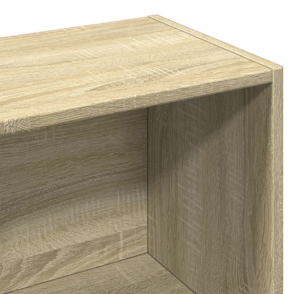Bibliothèque chêne sonoma 57x28,5x107,5 cm bois d'ingénierie - XIOS