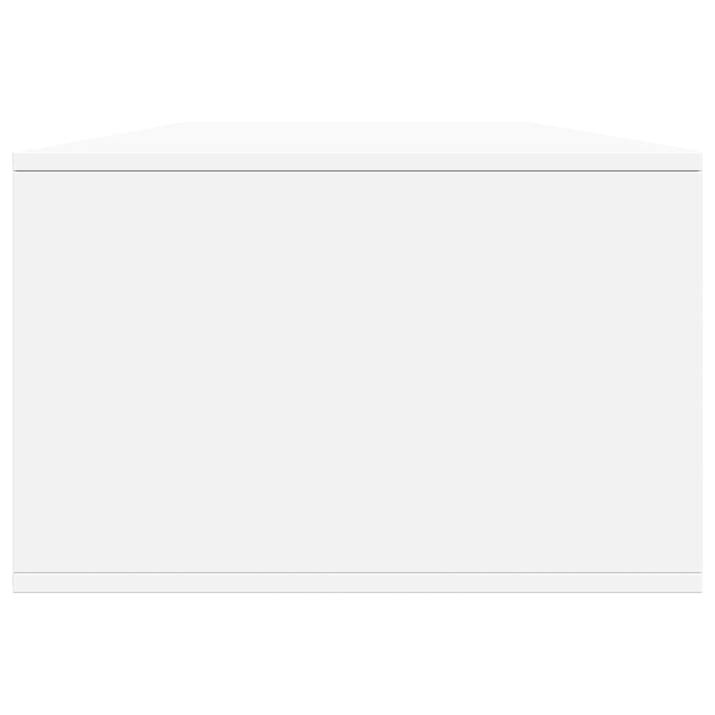 Table basse blanc 102x55x35 cm bois d'ingénierie - XIOS