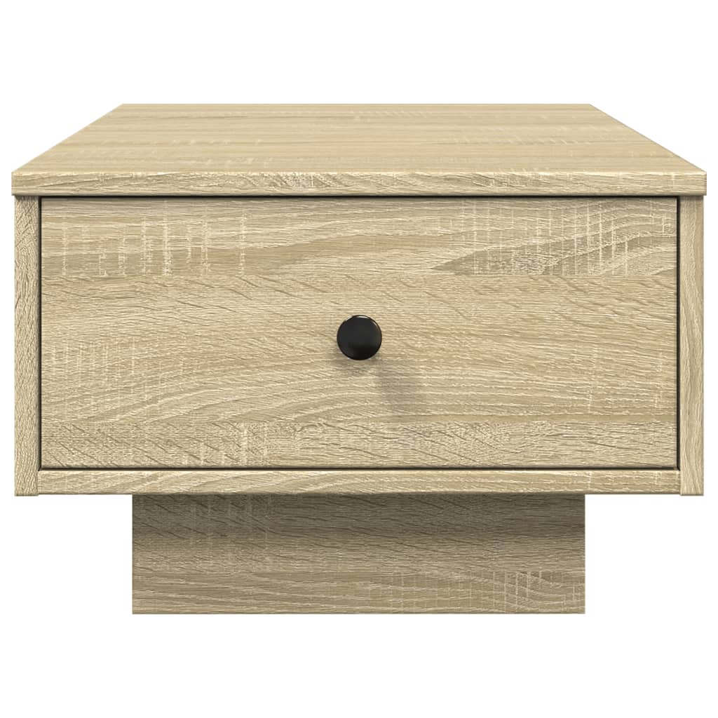 Table basse chêne sonoma 60x45x31 cm bois d'ingénierie - XIOS