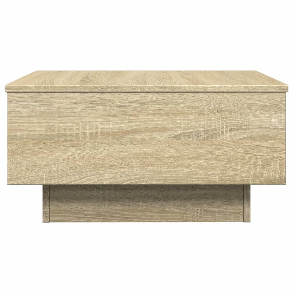 Table basse chêne sonoma 60x45x31 cm bois d'ingénierie - XIOS