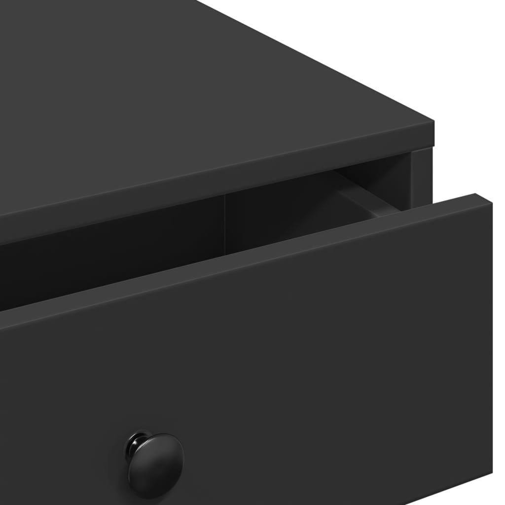 Table basse Noir 90x90x28 cm Aggloméré - XIOS