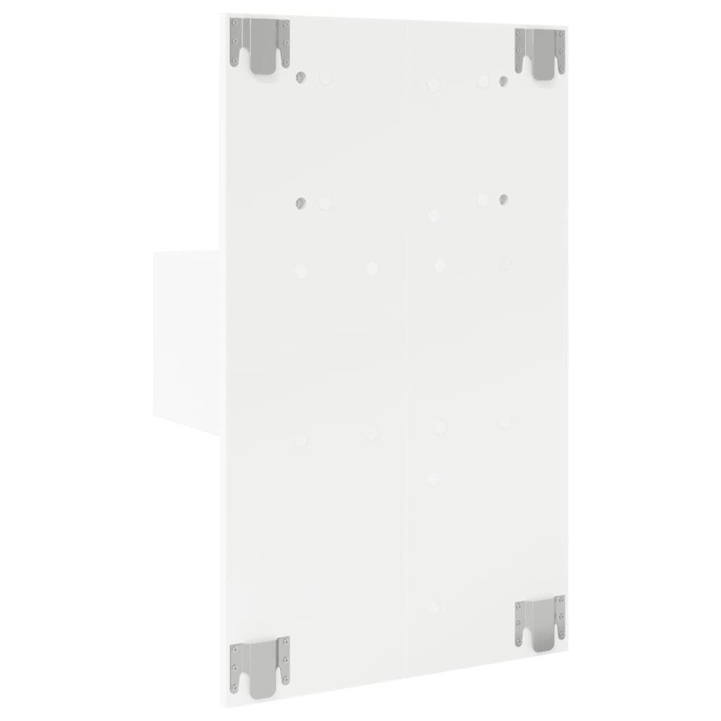 Table de chevet murale avec lumières LED blanc - XIOS