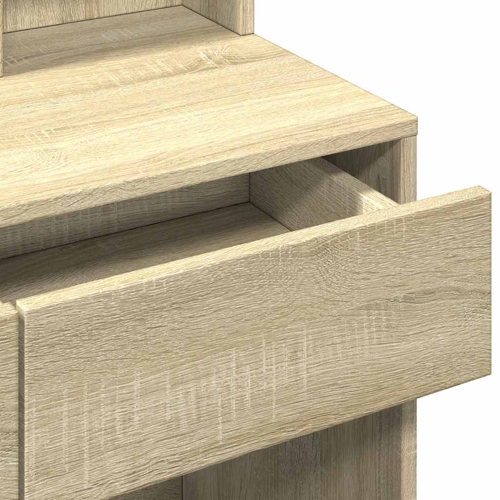 Coiffeuse avec LED chêne sonoma 80x41x144,5 cm - XIOS