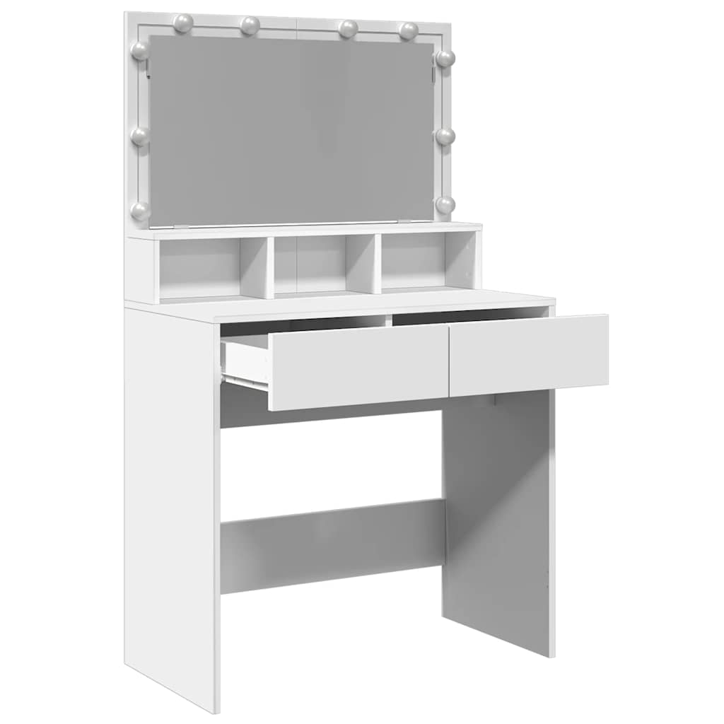 Coiffeuse avec LED blanc 80x41x134,5 cm - XIOS