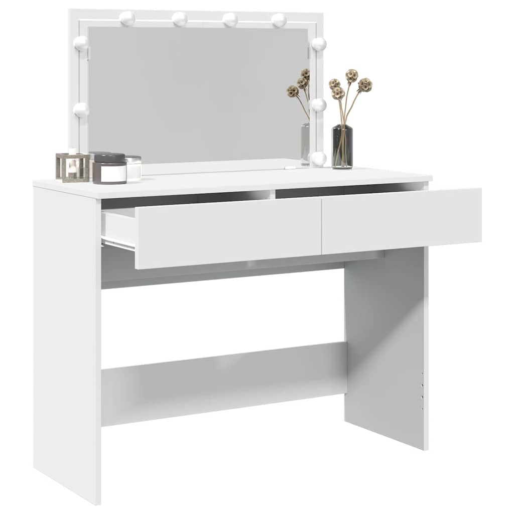 Coiffeuse avec LED blanc 100x40x120 cm - XIOS