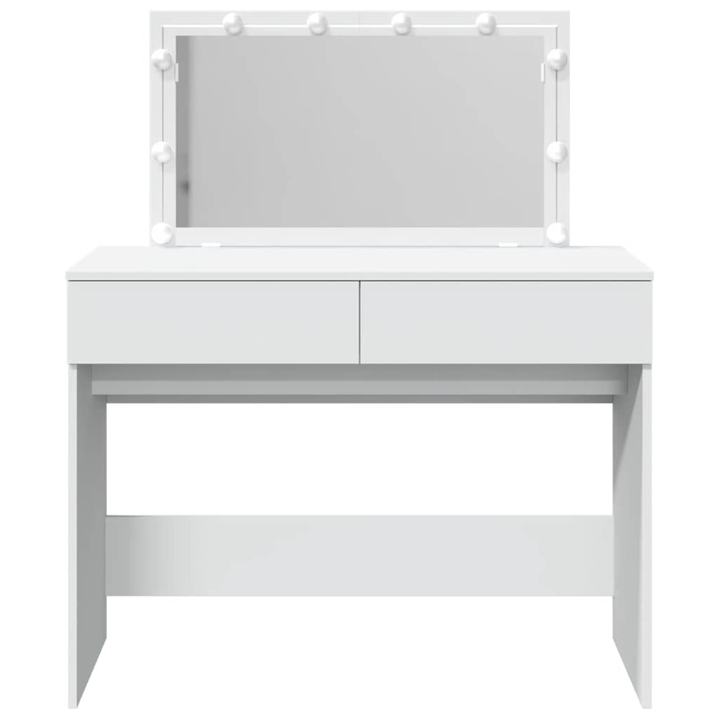 Coiffeuse avec LED blanc 100x40x120 cm - XIOS