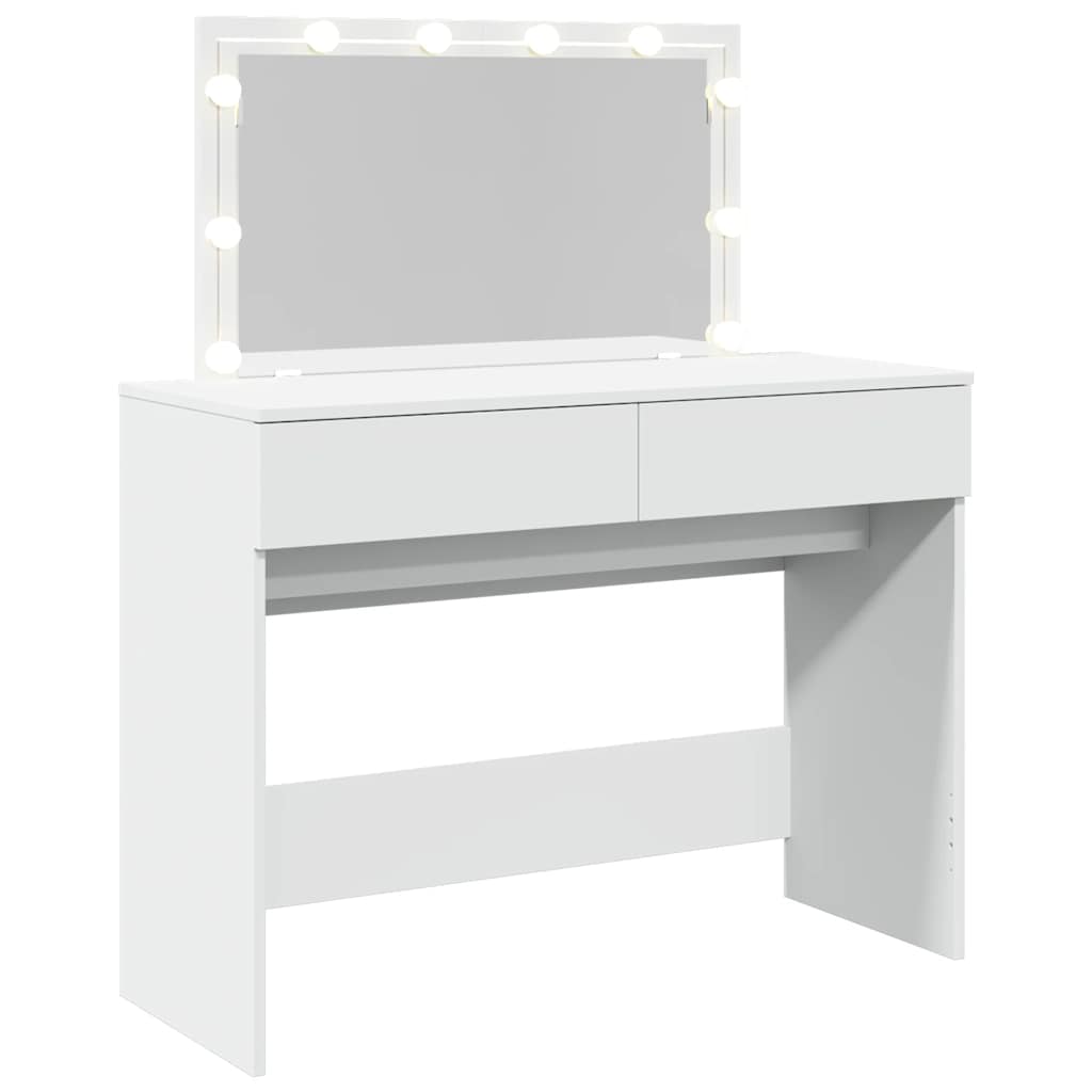 Coiffeuse avec LED blanc 100x40x120 cm - XIOS
