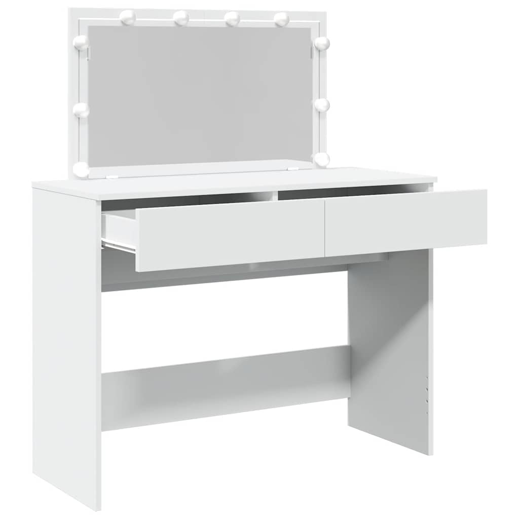 Coiffeuse avec LED blanc 100x40x120 cm - XIOS