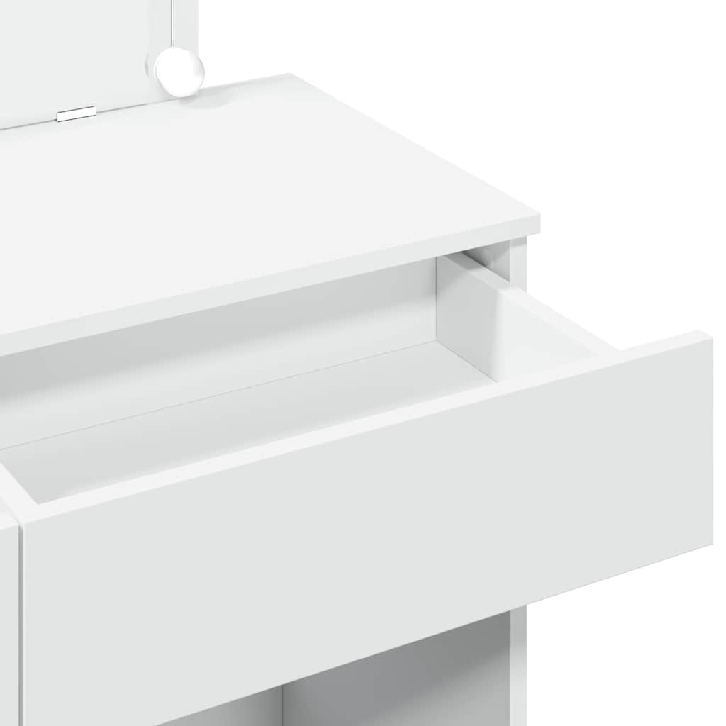 Coiffeuse avec LED blanc 100x40x120 cm - XIOS