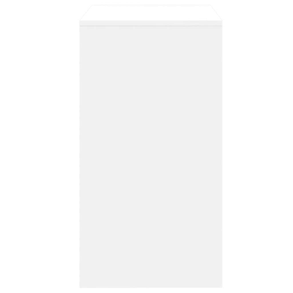 Coiffeuse et tabouret blanc 60x40x113,5 cm - XIOS