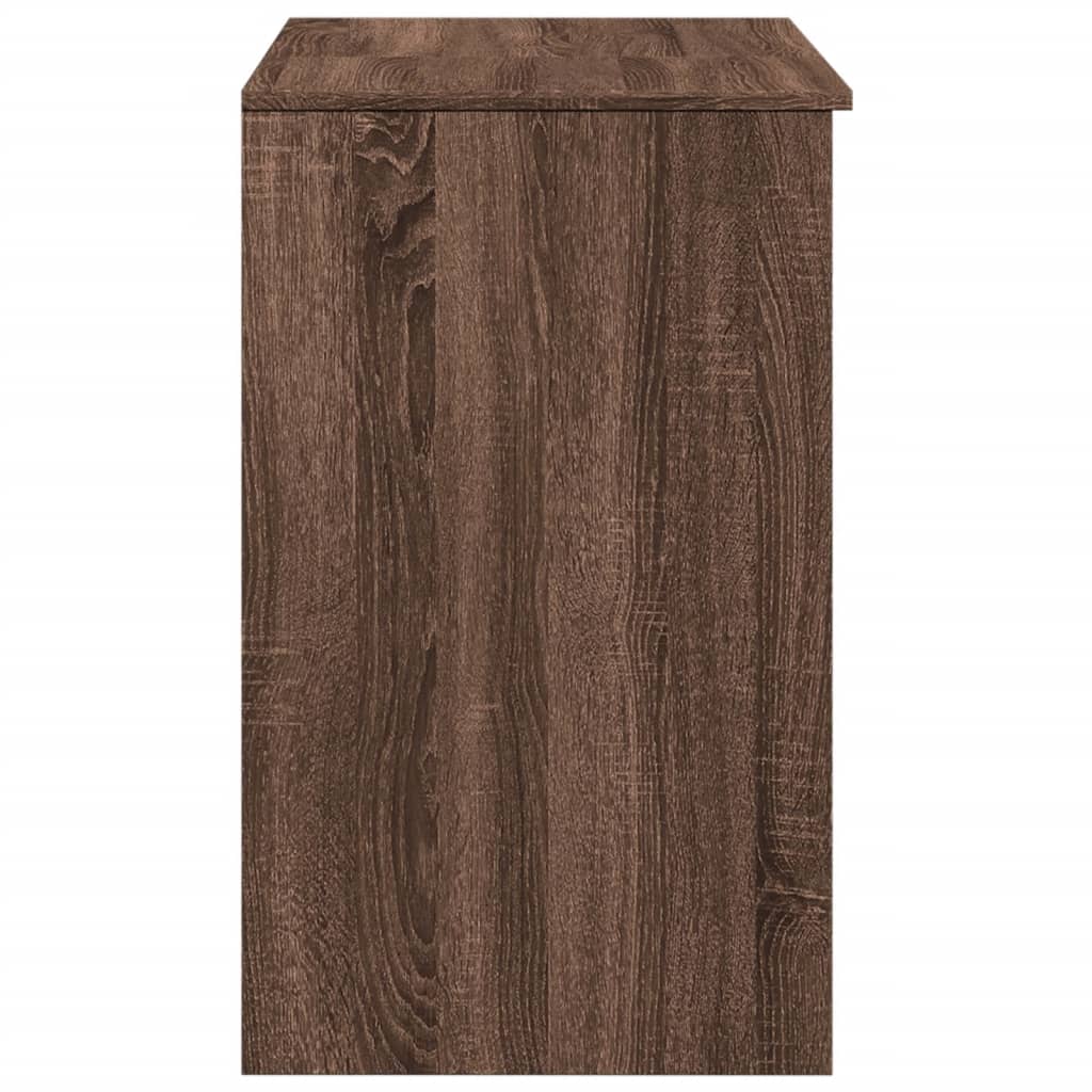 Coiffeuse avec miroir chêne marron 73x46,5x120 cm - XIOS