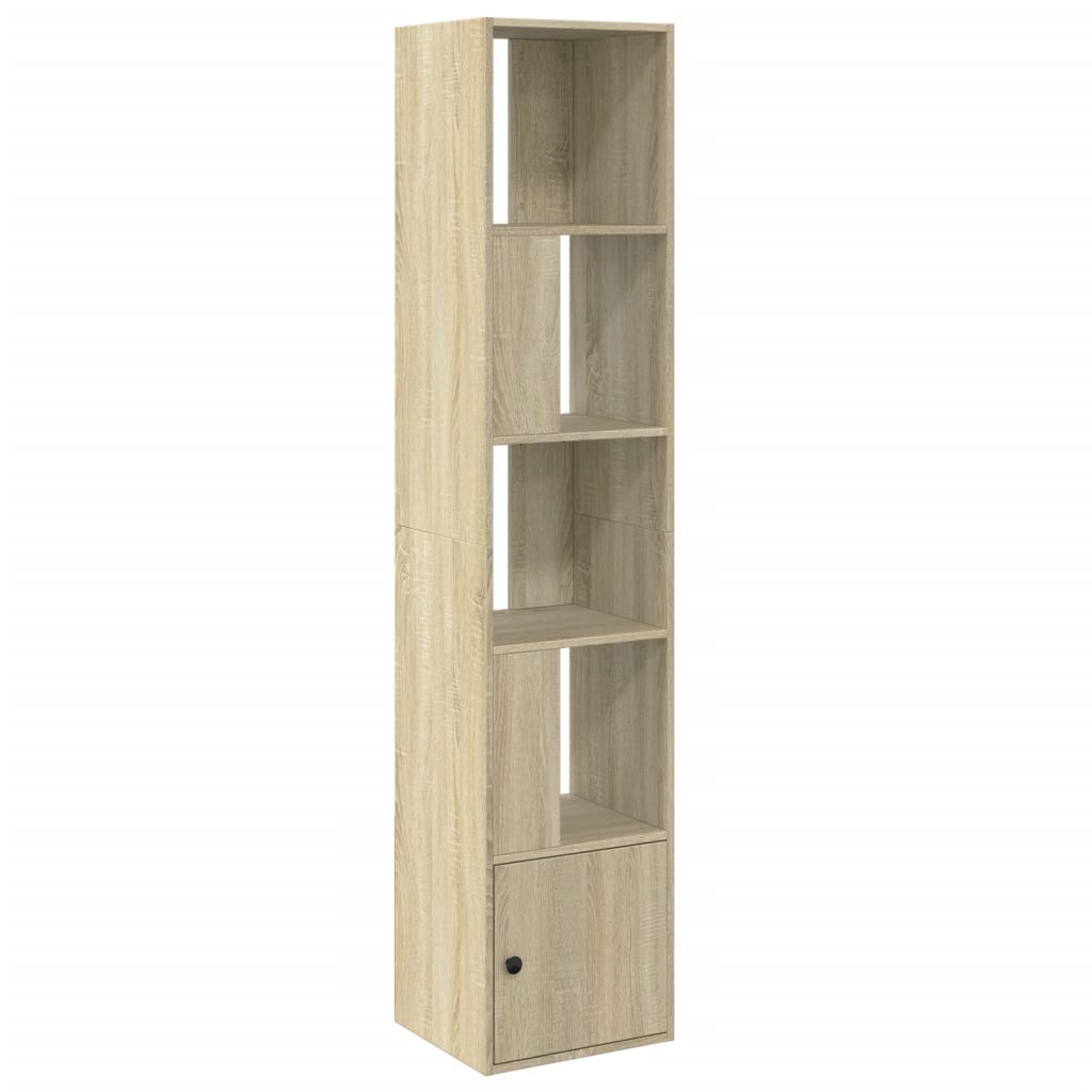 Bibliothèque chêne sonoma 40x36x189 cm bois d'ingénierie - XIOS