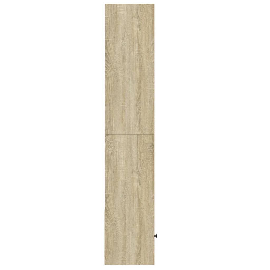 Bibliothèque chêne sonoma 40x36x189 cm bois d'ingénierie - XIOS