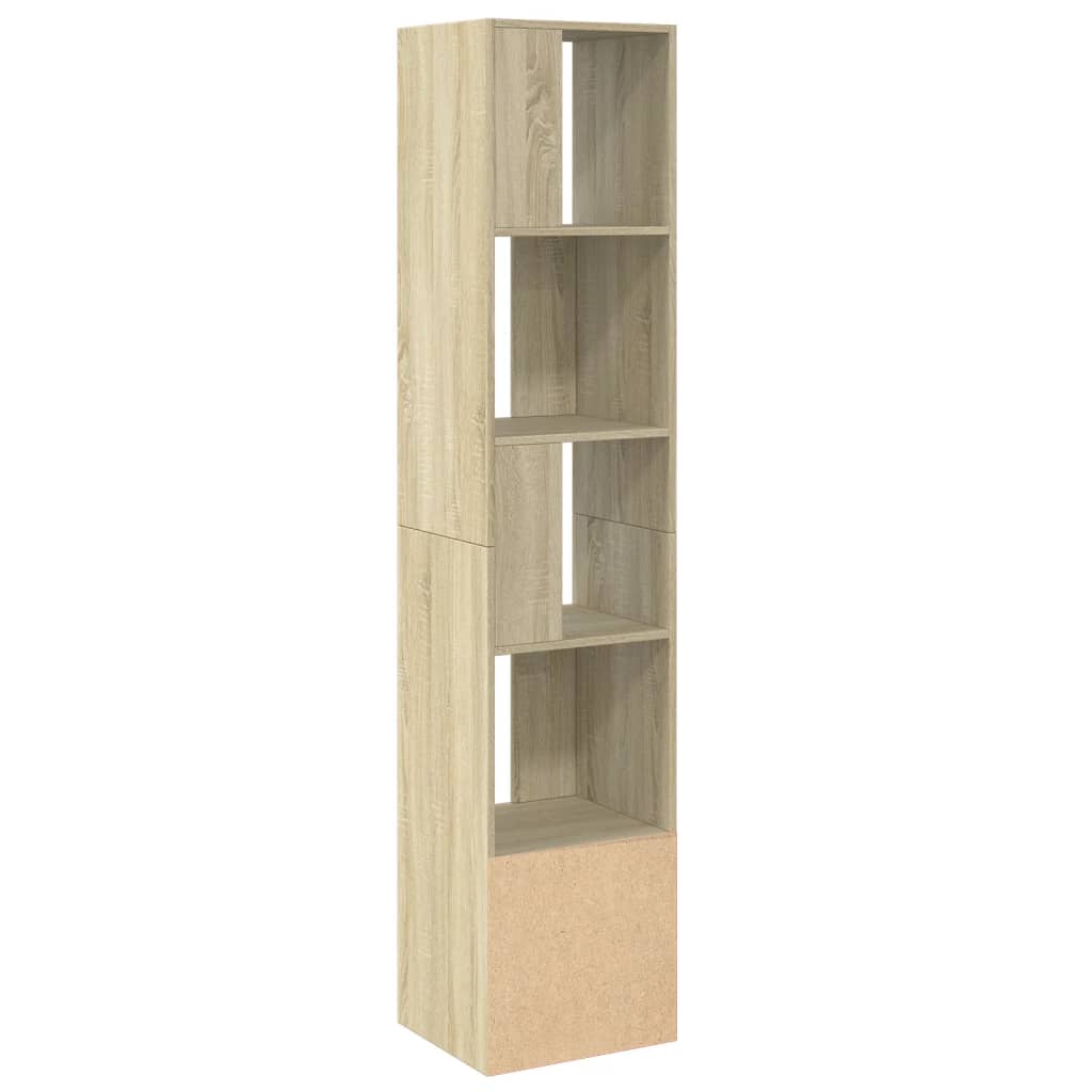 Bibliothèque chêne sonoma 40x36x189 cm bois d'ingénierie - XIOS