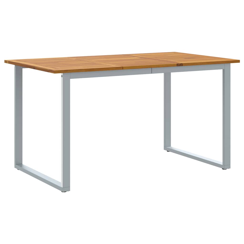 Ensemble de salle à manger pour jardin 5 pcs Gris - XIOS