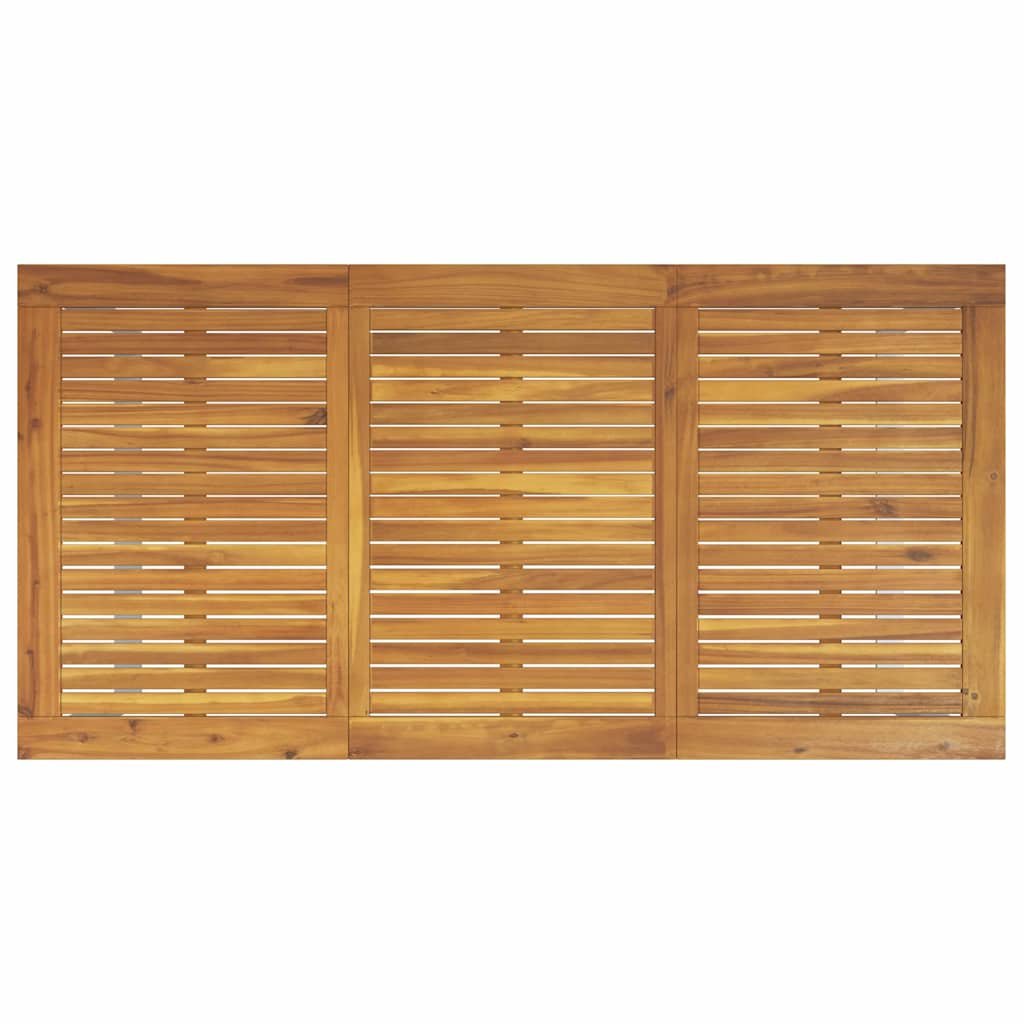 Ensemble de salle à manger pour jardin 7 pcs Gris - XIOS