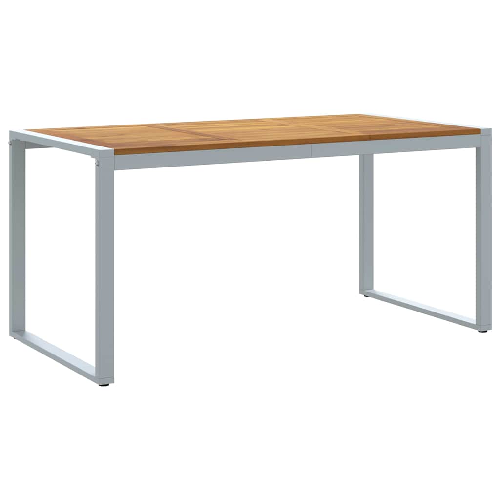 Ensemble de salle à manger pour jardin 7 pcs Gris - XIOS