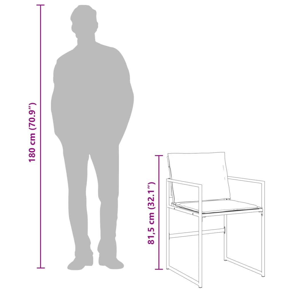 Ensemble à manger de jardin avec coussins 13pcs blanc textilène - XIOS