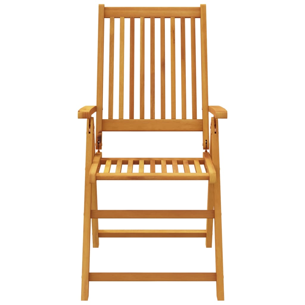 Ensemble à manger de jardin 5 pcs 140x80x74 cm Bois d'acacia solide - XIOS