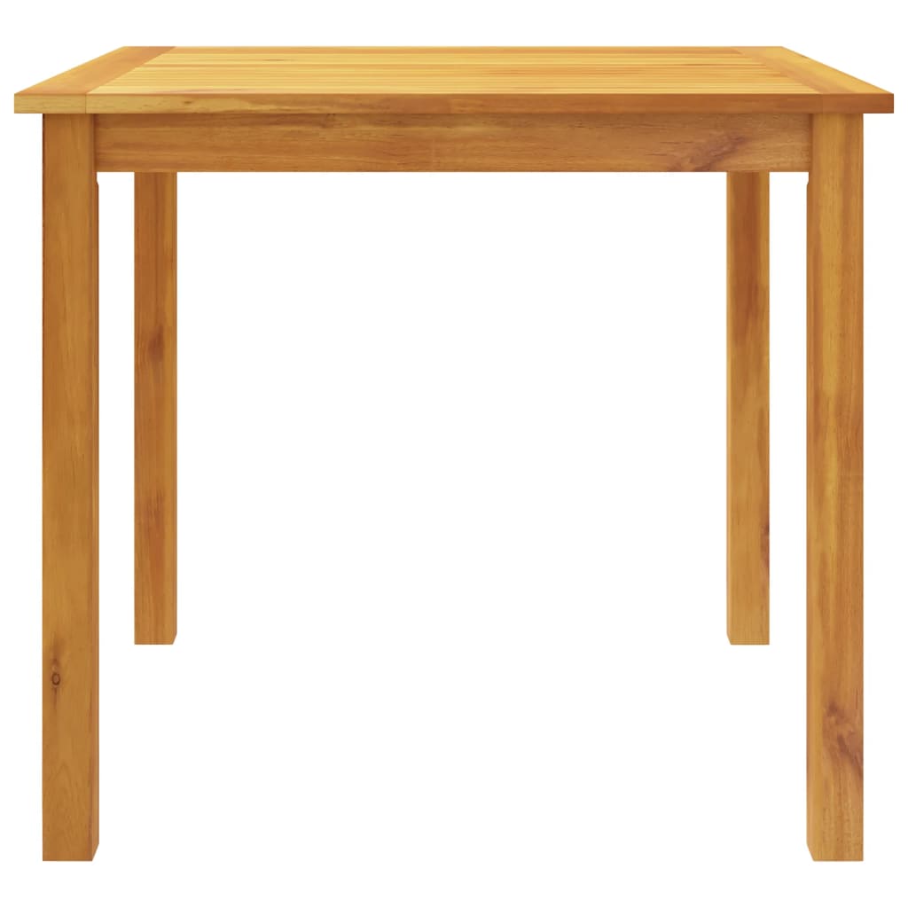 Ensemble à manger de jardin 3 pcs 85x85x74 cm Bois d'acacia solide - XIOS