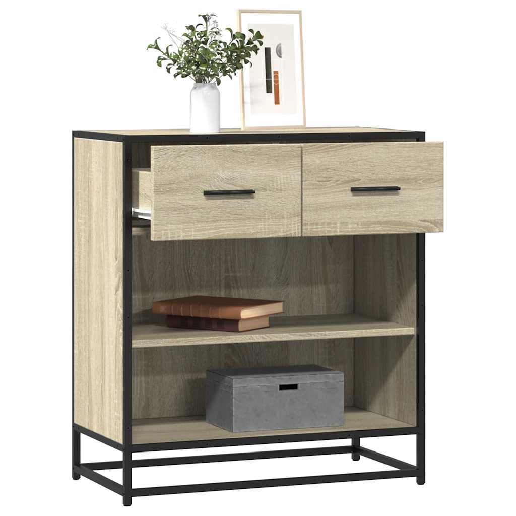 Buffet chêne sonoma 68x35x76 cm bois d'ingénierie - XIOS