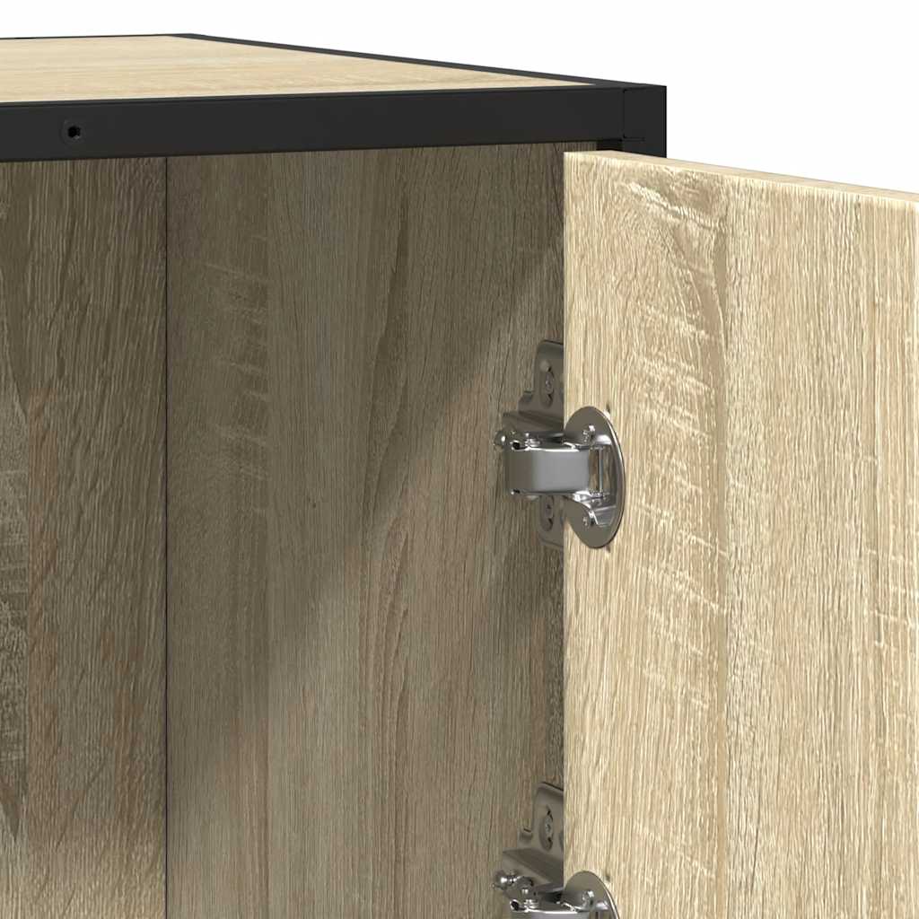 Buffet chêne sonoma 68x35x76 cm bois d'ingénierie - XIOS