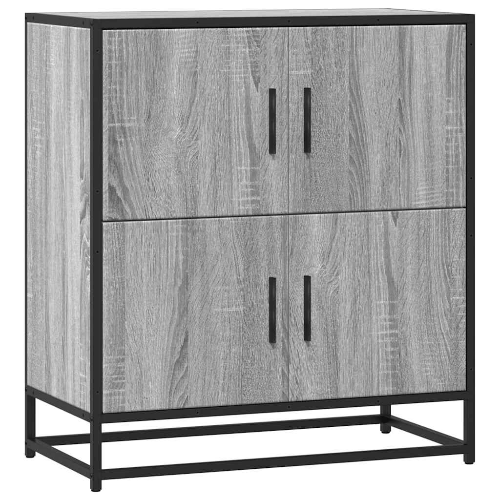 Buffet sonoma gris 68x35x76 cm bois d'ingénierie - XIOS