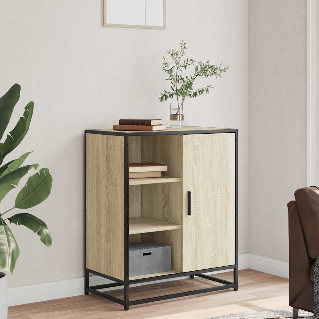 Buffet chêne sonoma 62x35x76 cm bois d'ingénierie - XIOS