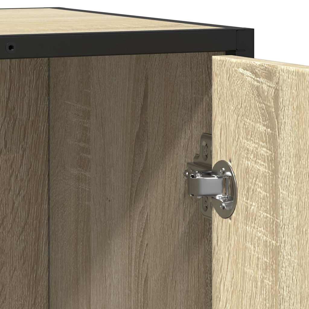 Buffet chêne sonoma 62x35x76 cm bois d'ingénierie - XIOS