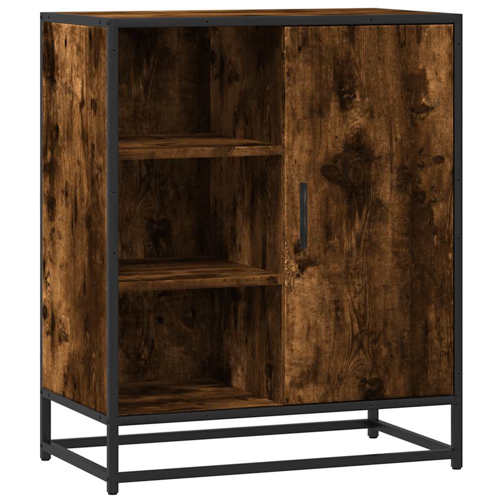 Buffet chêne fumé 62x35x76 cm bois d'ingénierie - XIOS