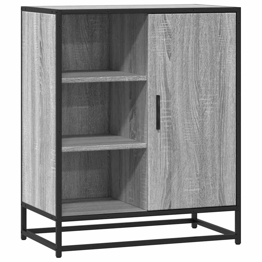 Buffet sonoma gris 62x35x76 cm bois d'ingénierie - XIOS