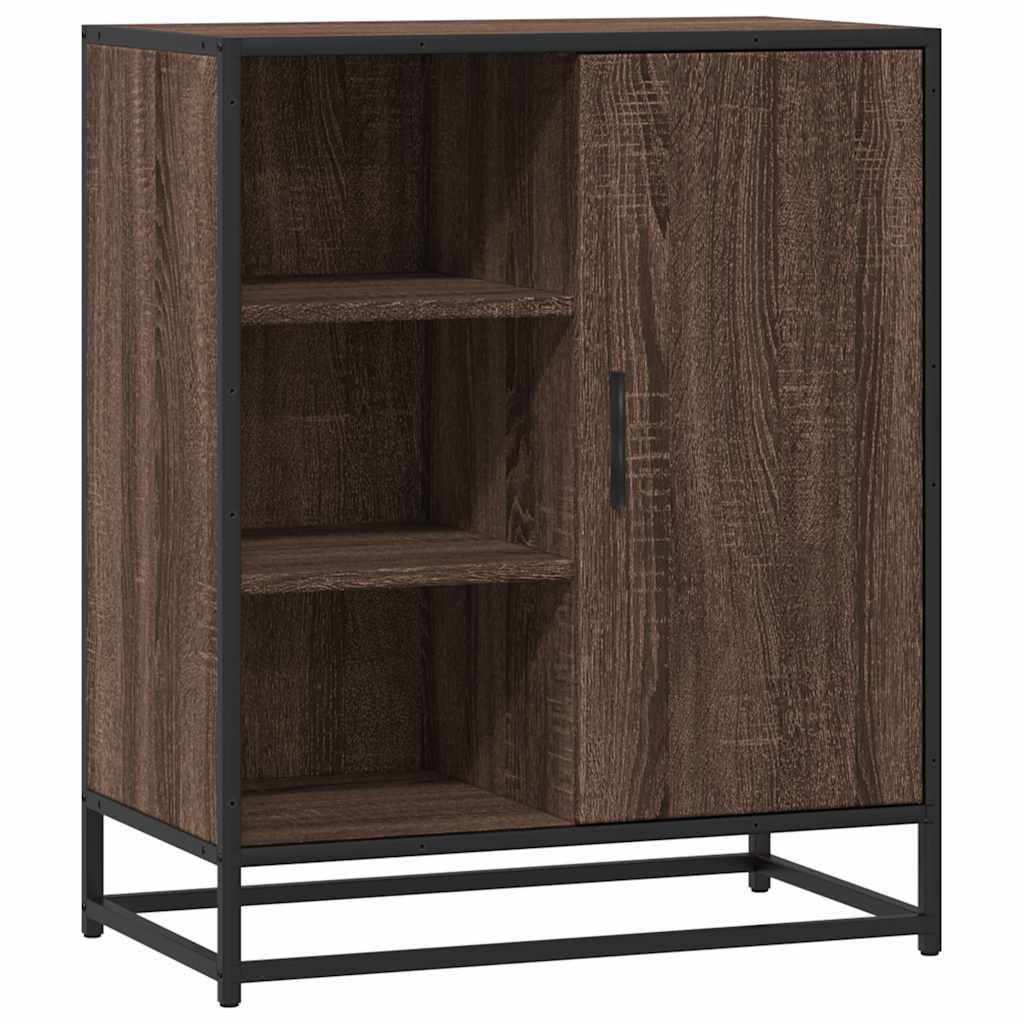 Buffet chêne marron 62x35x76 cm bois d'ingénierie - XIOS