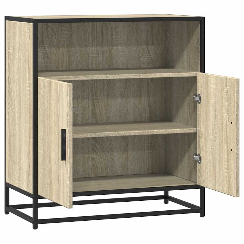 Buffet chêne sonoma 68x35x76 cm bois d'ingénierie - XIOS