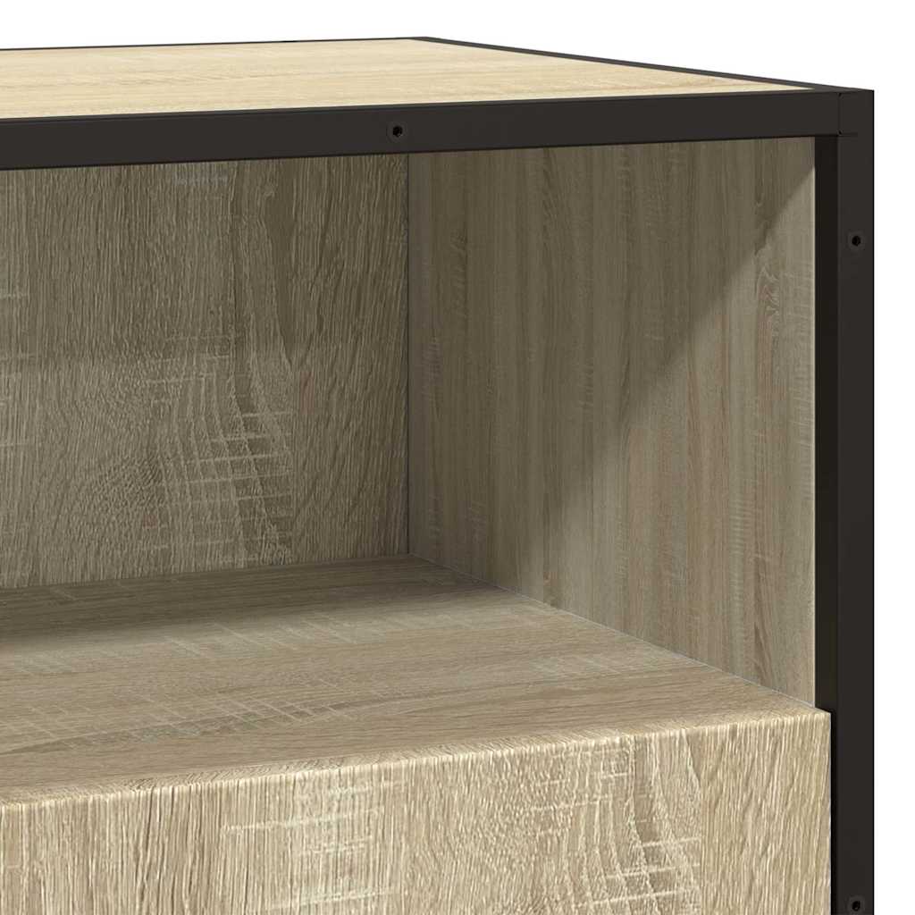 Buffet chêne sonoma 68x35x76 cm bois d'ingénierie - XIOS