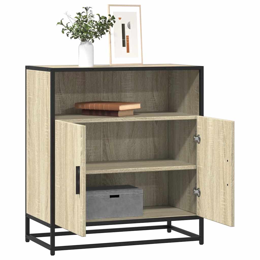 Buffet chêne sonoma 68x35x76 cm bois d'ingénierie - XIOS