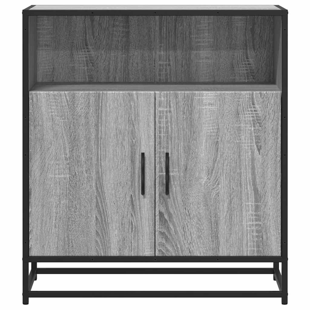 Buffet sonoma gris 68x35x76 cm bois d'ingénierie - XIOS