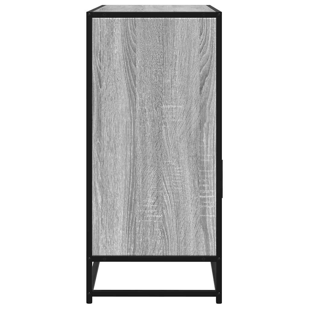 Buffet sonoma gris 100x35x76 cm bois d'ingénierie - XIOS