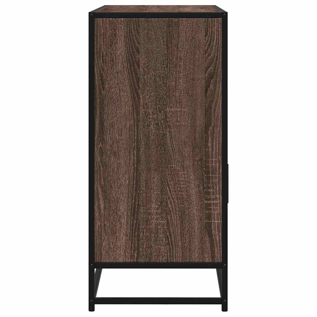 Buffet chêne marron 100x35x76 cm bois d'ingénierie - XIOS