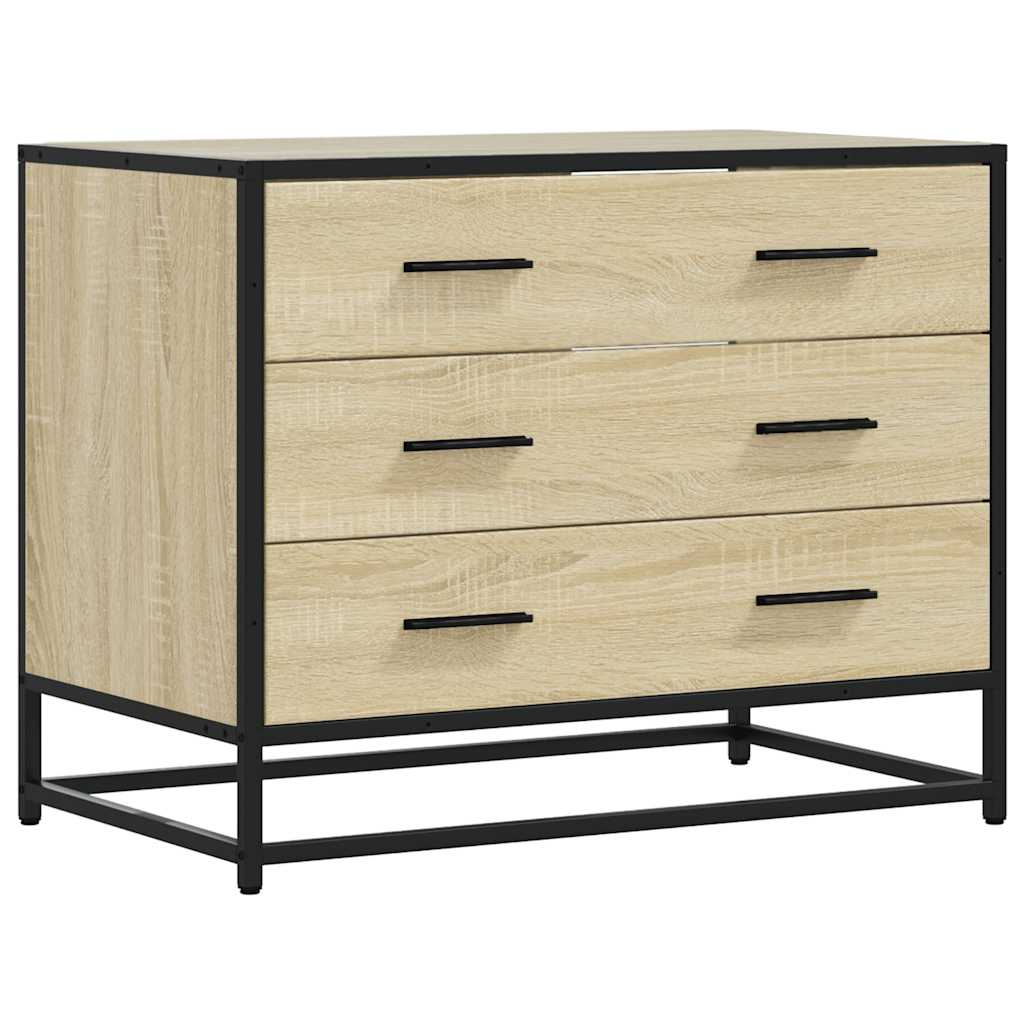 Commode chêne sonoma 70x41x56 cm bois d'ingénierie - XIOS